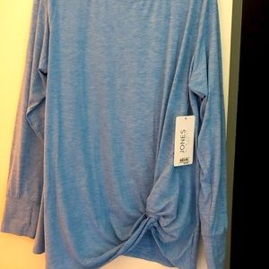 Long sleeve t shirt. Polyester and spandex material